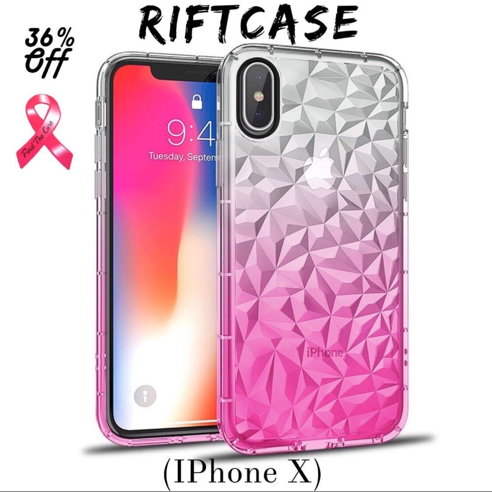 RIFTCase IPhone X Support Breast Cancer Case